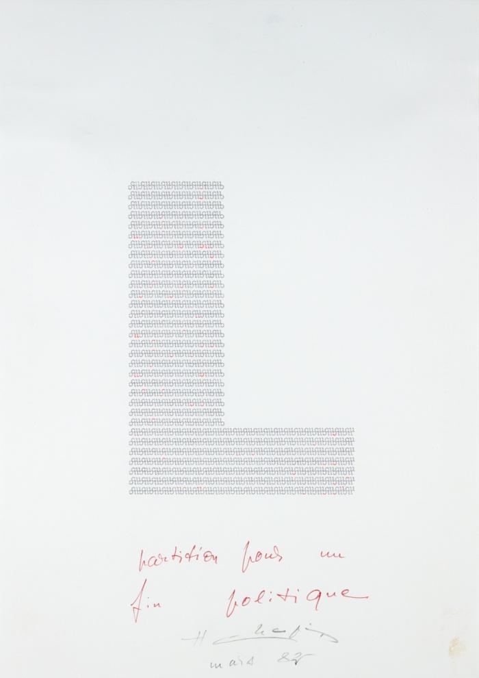 PARTITION POUR UN FIN POLITIQUE.
