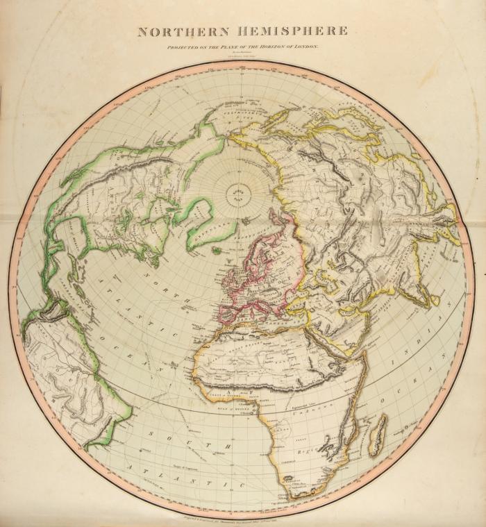 A New General Atlas, consisting of a series of geographical designs, on various projections, exhibiting the form and component parts of the globe; and a collection of maps and charts, delineating the natural and political divisions of the empires, kingdoms, and states in the World.