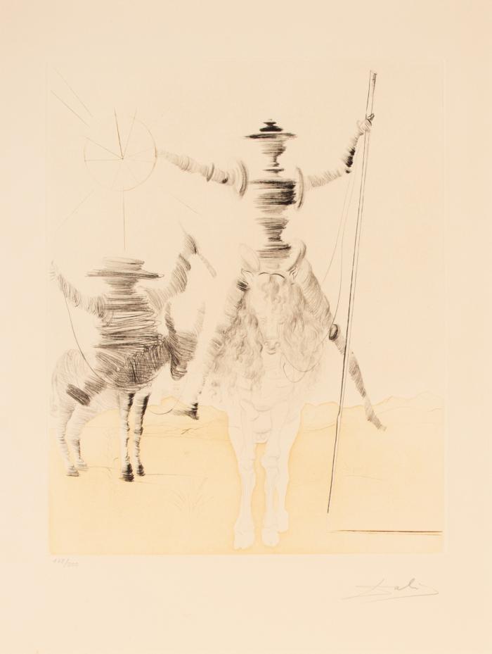 DON QUICHOTTE ET SANCHO PANCA