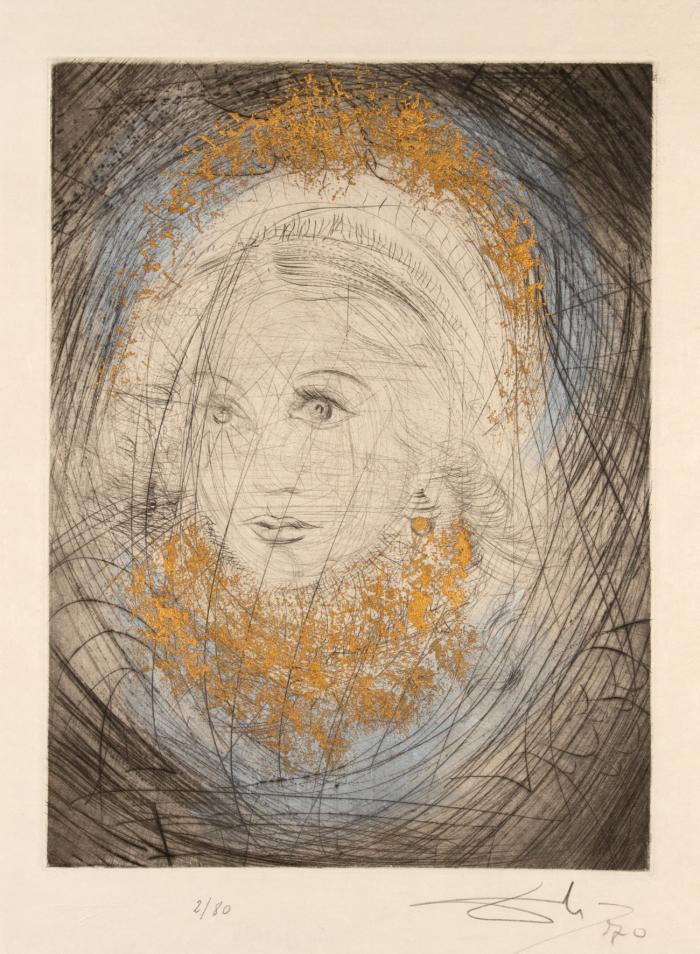 PORTRAIT DE MARGUERITE (GRETCHEN, AUS: FAUST)
