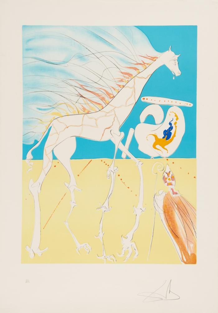 GIRAFE SATURNIENNE (AUS: LA CONQUÊTE DU COSMOS)