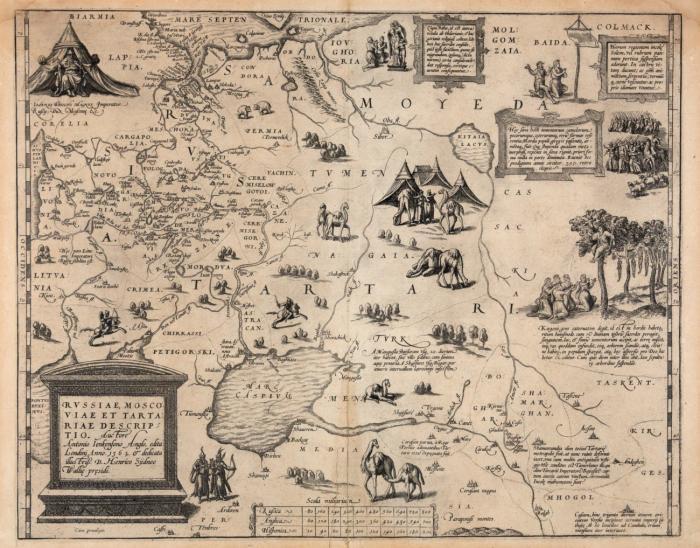 Russland. Russiae, Moscoviae et Tartariae descriptio