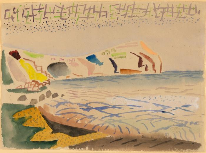 OHNE TITEL (MEER VON ISCHIA)