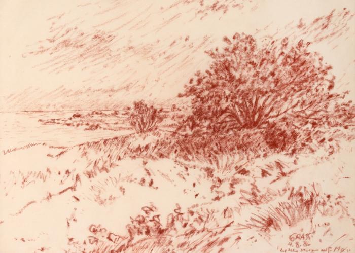 LANDSCHAFT MIT BAUM