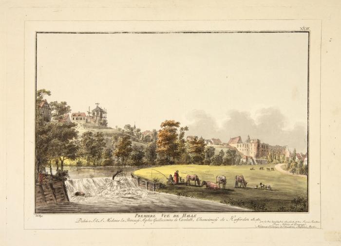 Premiere vue de Halle