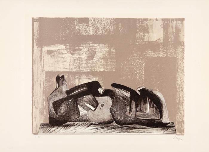 RECLINING FIGURE - INTERIOR SETTING I