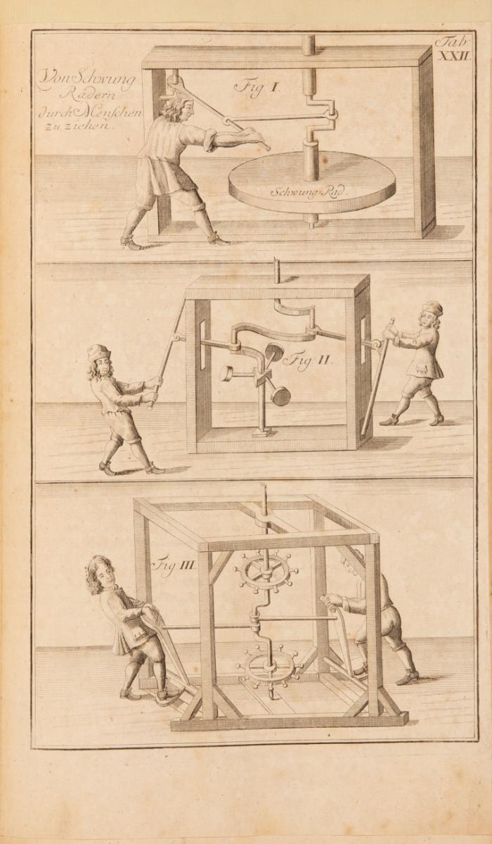 Theatrum machinarum generale. Schauplatz des Grundes mechanischer Wissenschaften. Bd. I (von 2).