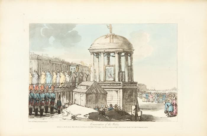 A picturesque representation of the manners, customs, and amusements of the Russians. With an accurate explanation of aech plate in English and French. 3 Bde. in 1.