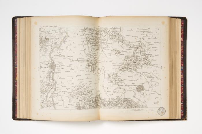 Carte chorographique de la Belgique. En soixante neuf feuilles dressée d'après celle de Ferraris.