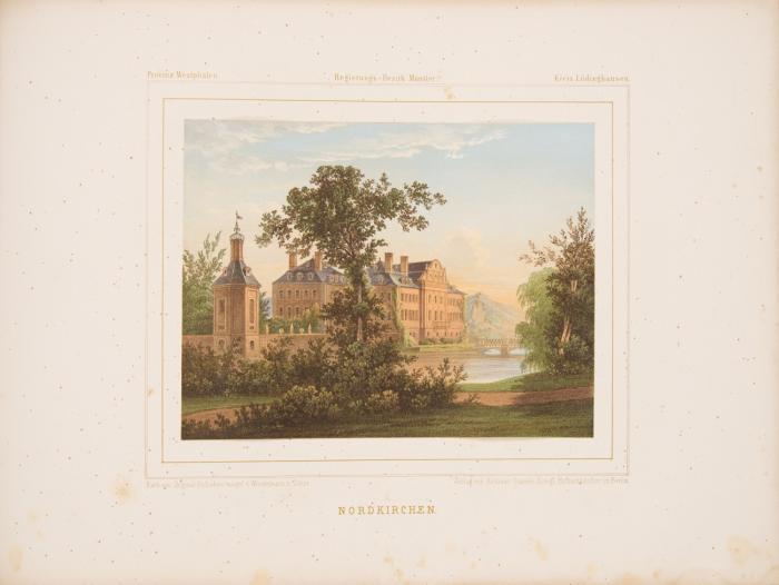 Die ländlichen Wohnsitze, Schlösser und Residenzen der ritterschaftlichen Grundbesitzer in der preussischen Monarchie. Provinz Westphalen I (komplette Folge).