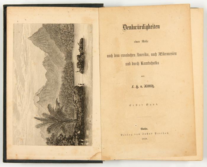 Denkwürdigkeiten einer Reise nach dem russischen Amerika, nach Mikronesien und durch Kamtschatka. 2 Bde.
