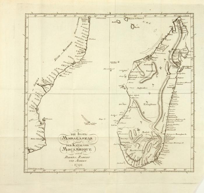 Reise nach Madagaskar und Ostindien. Nebst Thomas Bowyeras und Robert Kirsop's Nachrichten von Cochinchina. Uebersetzt von Georg Forster.