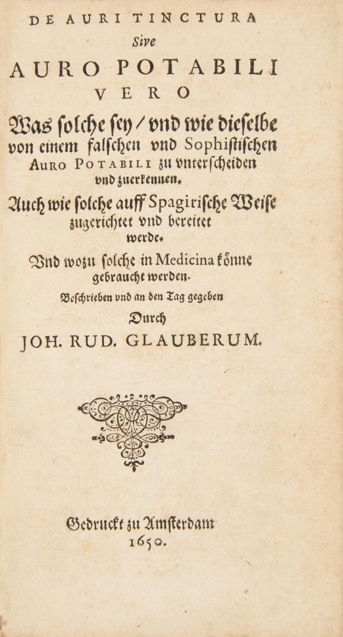 De auri tinctura.