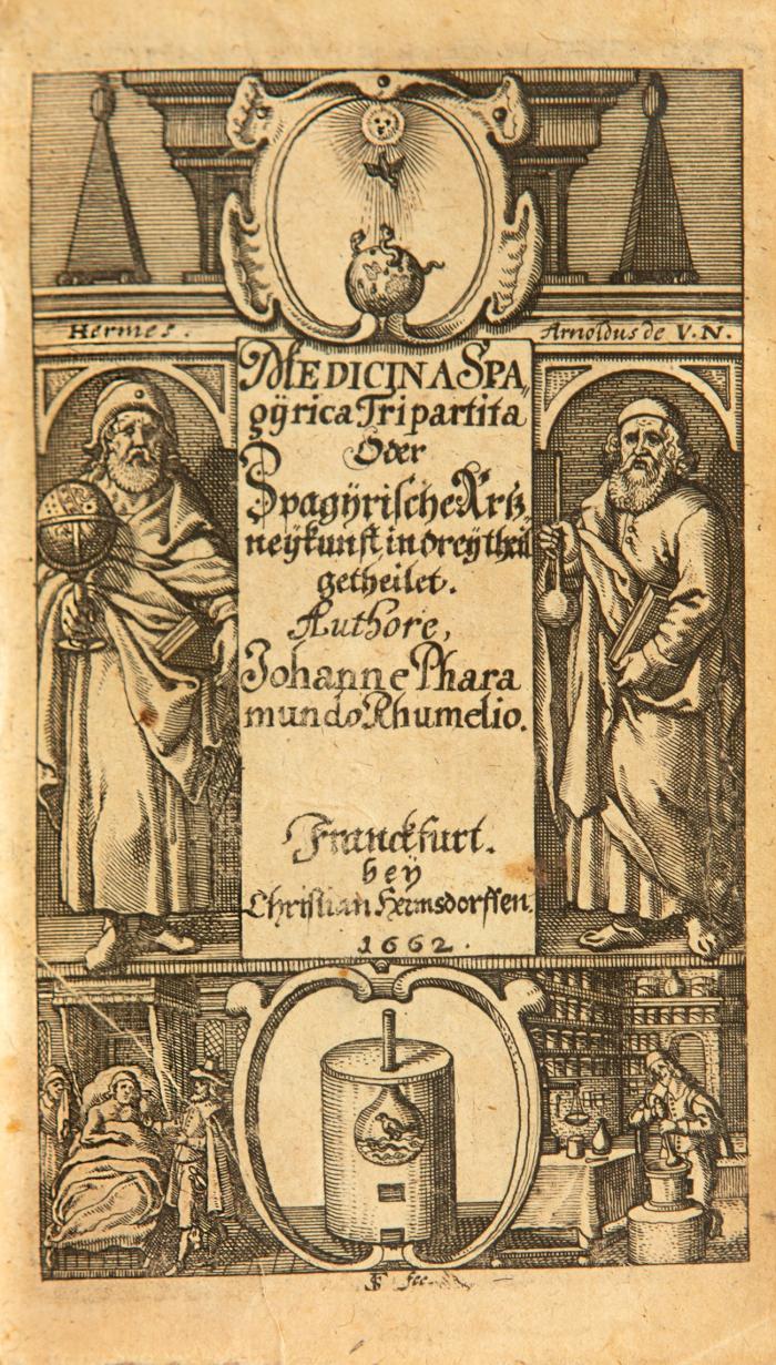 Medicina Spagyrica oder spagyrische Artzneykunst. Editio secunda.