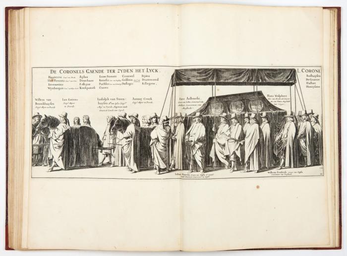 Begraeffenisse van syne hoogheyt Frederick Henrick.