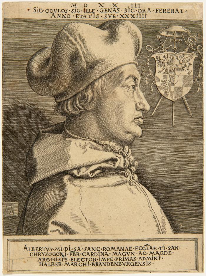 Kardinal Albrecht von Brandenburg (Der große Kardinal).