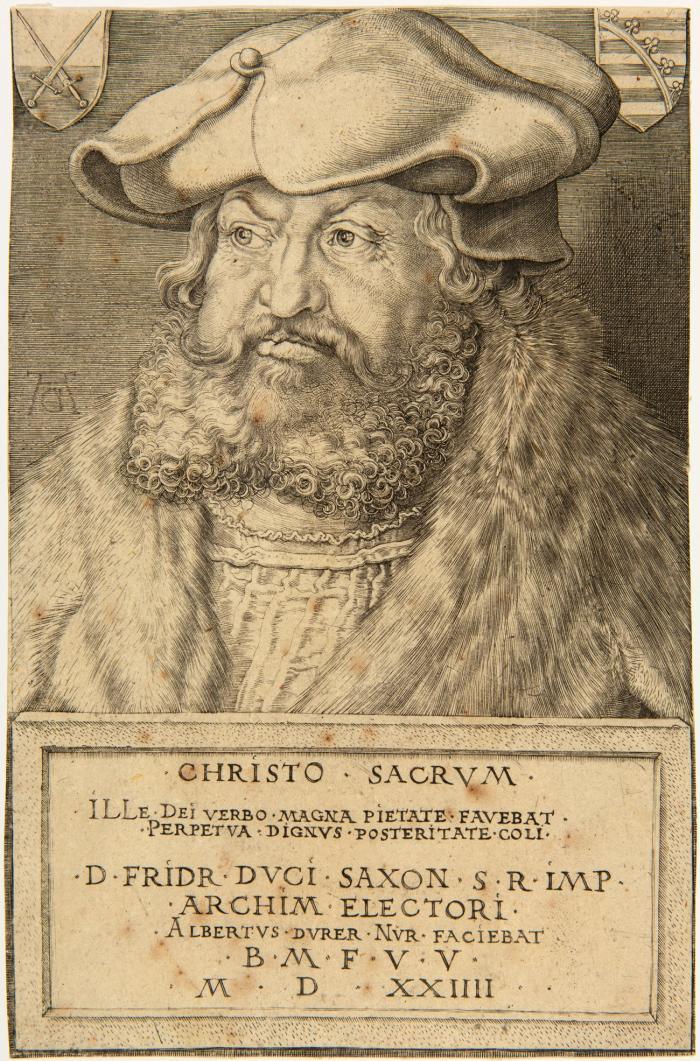 Friedrich der Weise, Kurfürst von Sachsen.