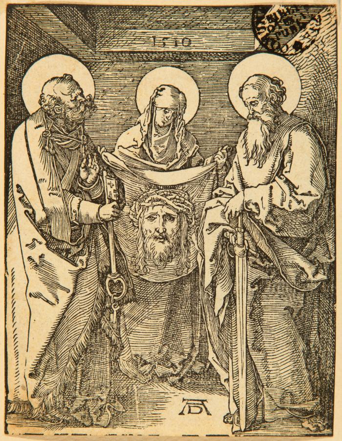 Veronika zwischen St. Peter und Paul.