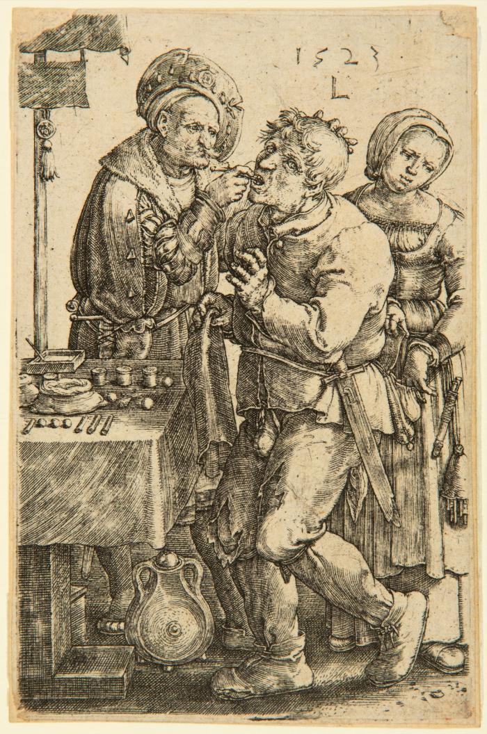 Der Zahnarzt.
