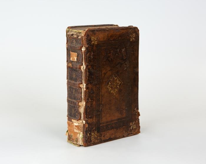 Biblia graeca. - Novum testamentum Graece & Latine, iuxta veterum, cùm Graecorum, tum Latinorum, emendatissima exemplaria, accuratissima cura & diligentia D. Erasmi Roterod. Iam denuo & collatum, & postrem manu castigatum. 2 Tle. in 1 Bd.