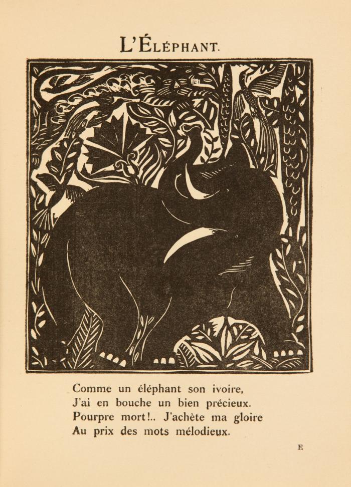 La Bestiaire ou Cortège d'Orphée.