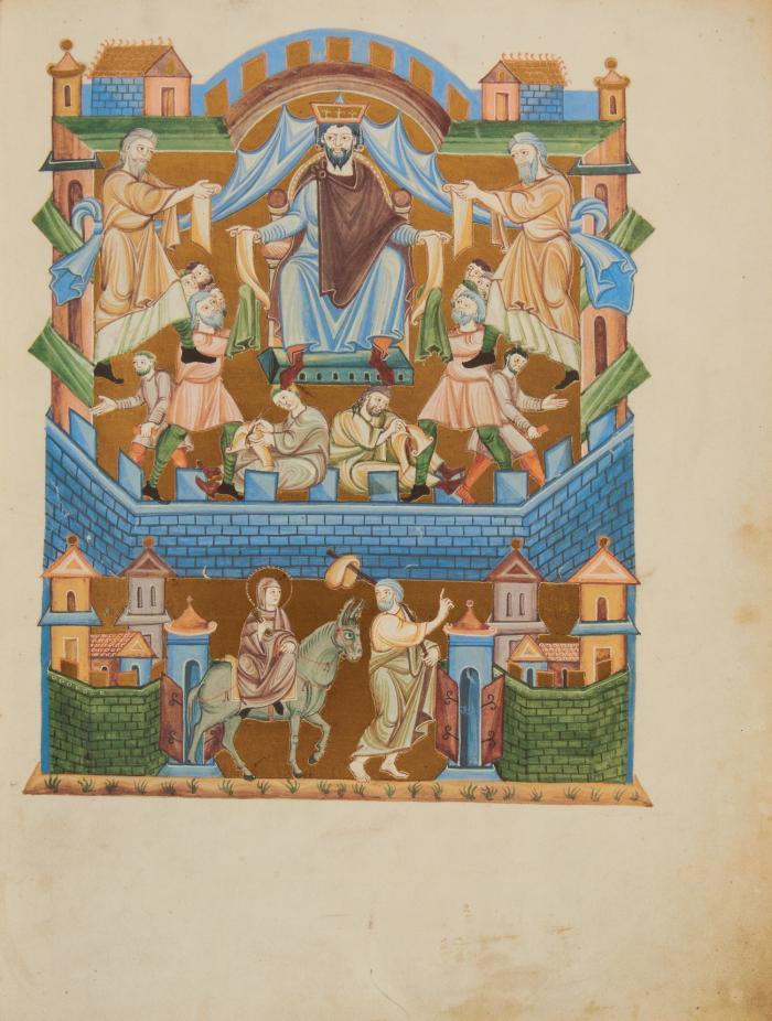 Das Salzburger Perikopenbuch. Originalgetreue Nachbildung der Bilderhandschrift, die unter der Signatur Clm 15713 in der Bayerischen Staatsbibliothek in München aufbewahrt wird. Faksimlie und Kommentar in 2 Bdn.