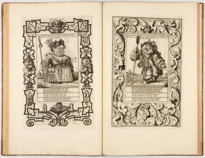 [De wareeld vol Gekken Nesten anders genaamd het dergen toneel]. 4 Tle. in 1 Bd.