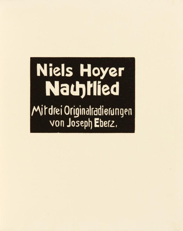 Nachtlied.