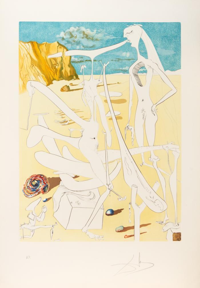 INFRA-TERRESTRES ADORÉS PAR DALÍ À 5 ANS CAR IL SE CROYAIT INSECTE. (AUS: LA CONQUÊTE DU COSMOS)