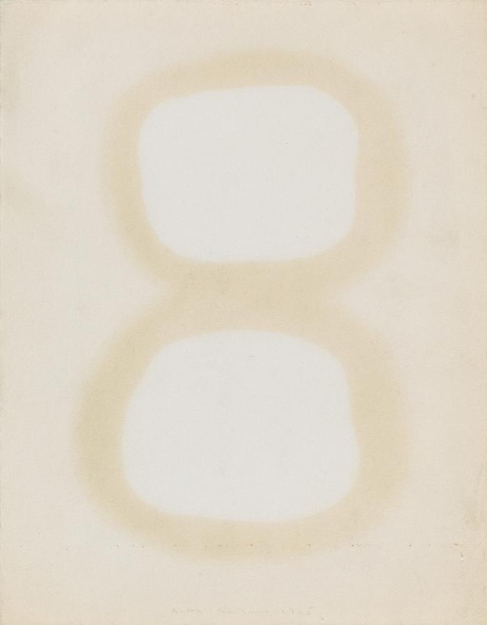 OHNE TITEL (SCHWAMMGOUACHE)