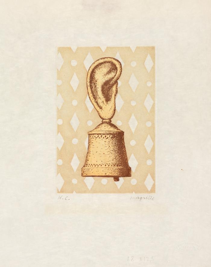 LA LEÇON DE MUSIQUE (BLATT 3 AUS: SIGNE DE SURVIE AU TEMPS D'AMOUR)