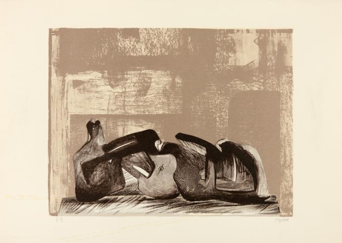 RECLINING FIGURE INTERIOR SETTING I