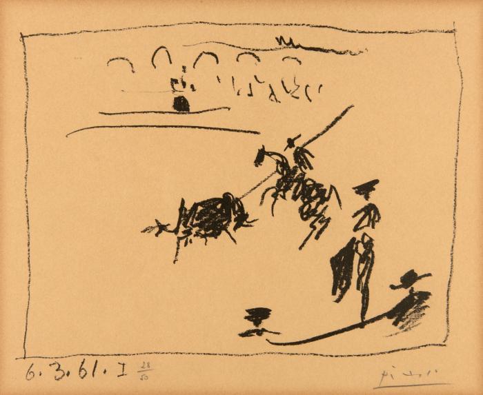LA PIQUE (AUS: A LOS TOROS AVEC PICASSO)