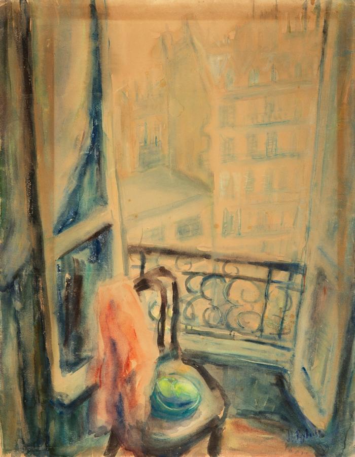 OHNE TITEL (BLICK AUS DEM FENSTER)