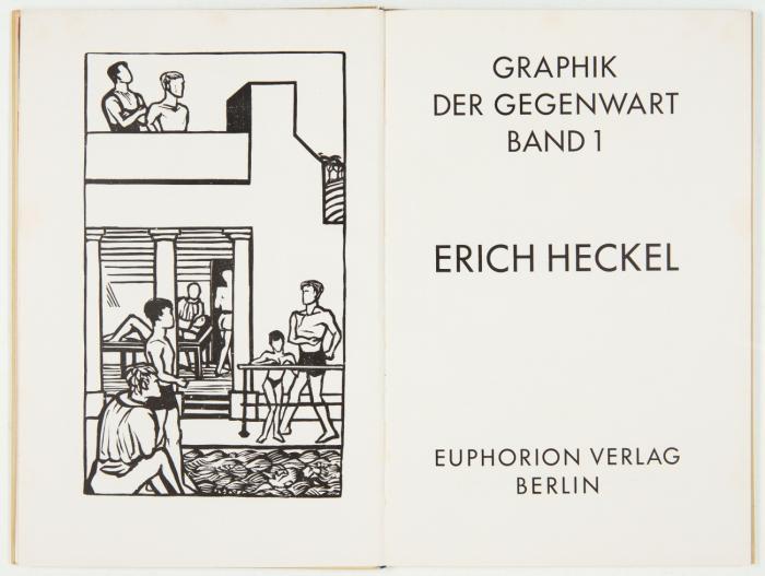 Graphik der Gegenwart Band 1.
