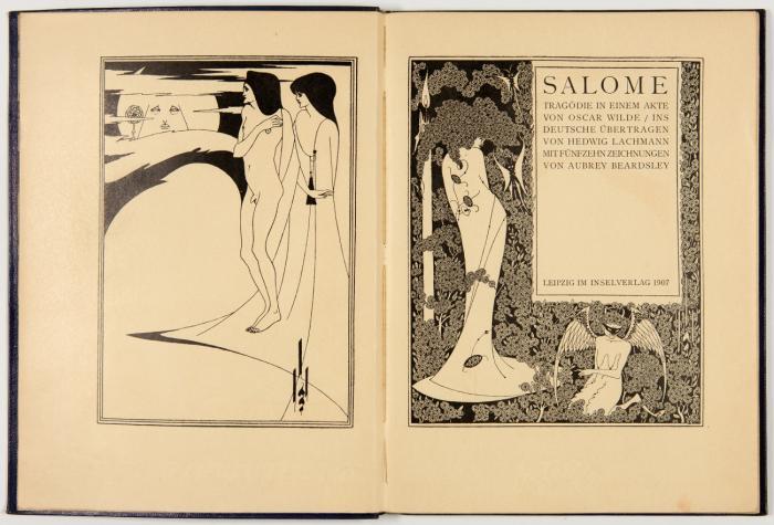 Salome. Tragödie in einem Akte. Ins Deutsche übertragen von Hedwig Lachmann.