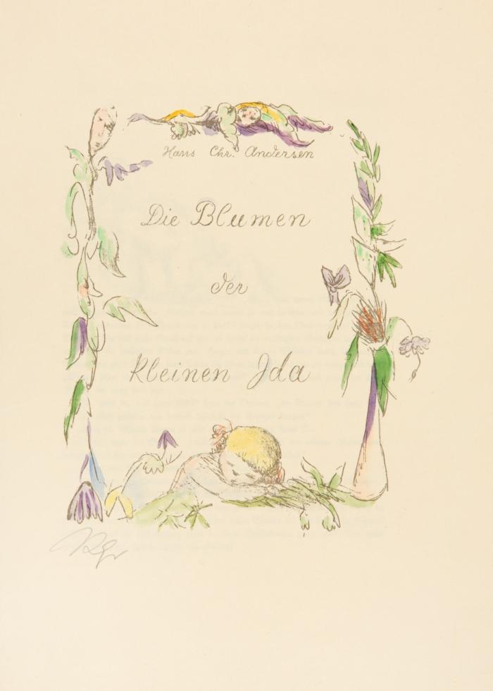 Die Blumen der kleinen Ida.