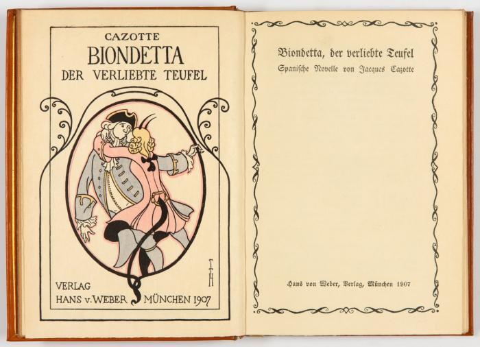 Biondetta. Der verliebte Teufel.