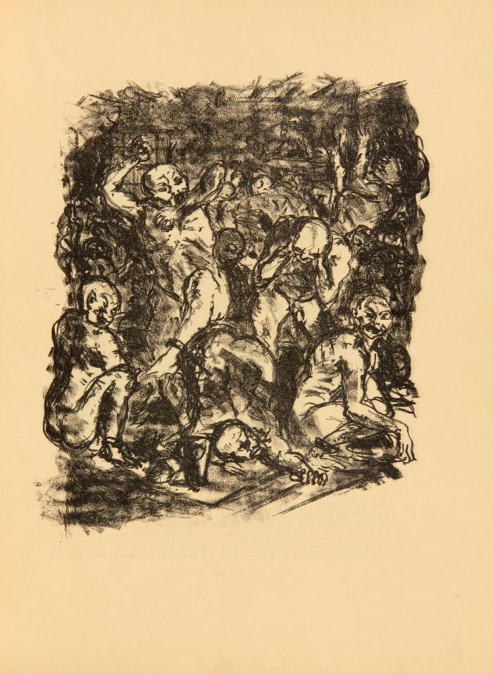 Max Beckmann: Sieben Originallithographien zu Dostojewskijs 