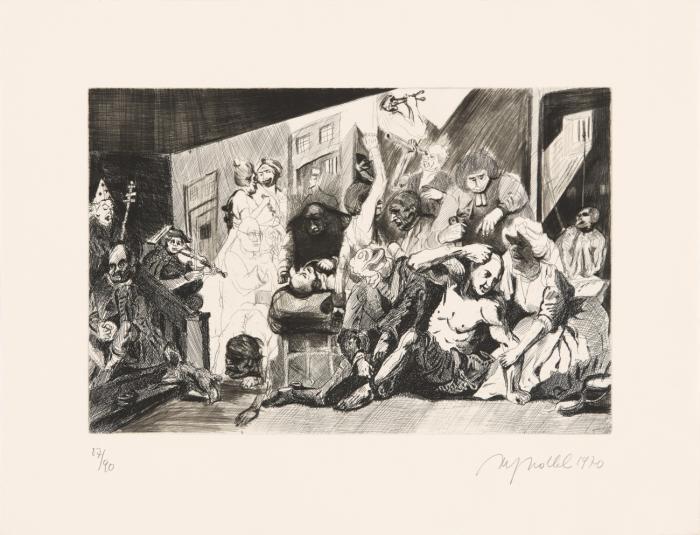 The Rake's Progress. Nach den Kupferstichen von William Hogarth neu erzählt und unter Berücksichtigung der kritischen Einwände Georg Christoph Lichtenbergs vom Ende her gesehen.