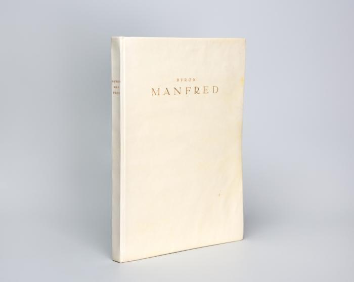 Manfred. Ein dramatisches Gedicht./ Manfred. A dramatic poem.