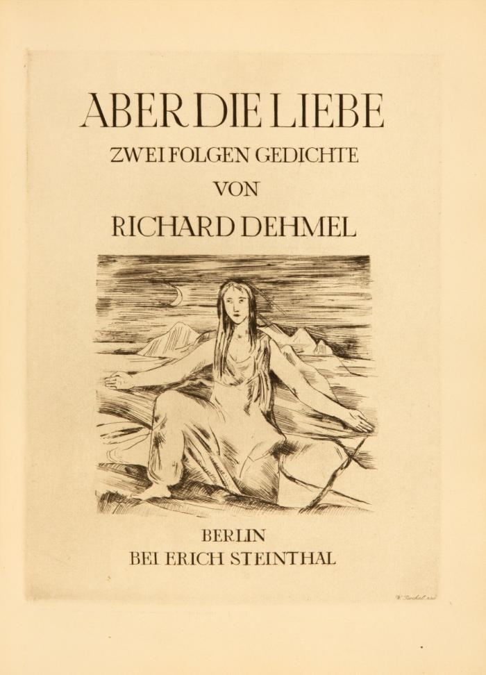 Aber die Liebe. Zwei Folgen Gedichte.