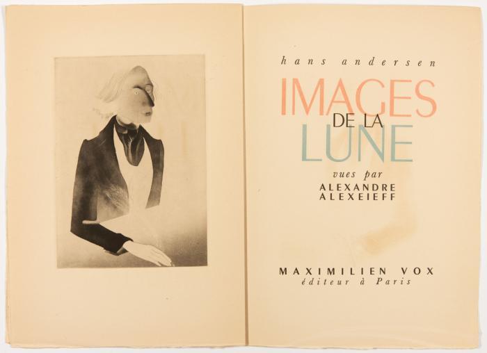 Images de la lune. Présentation de Pierre Mac Orlan. Texte français de Marcel Belvianes.