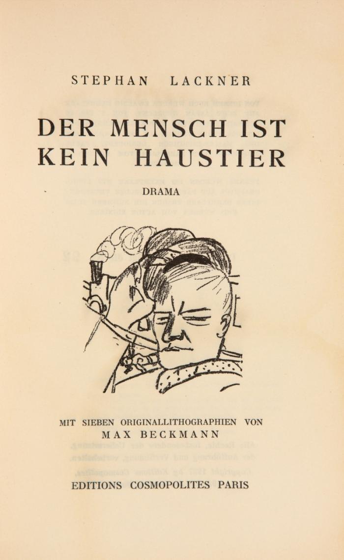 Der Mensch ist kein Haustier.