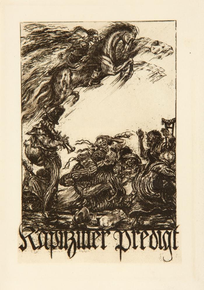 Kapuzinerpredigt. Nach dem Text der Wallenstein-Ausgabe von 1800.