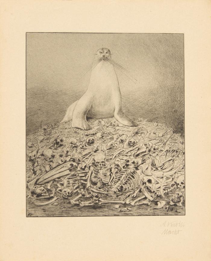 Alfred Kubin: Facsimiledrucke nach Kunstblättern. Hrsg. u. verlegt von Hans von Weber.