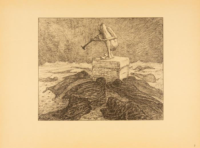 Alfred Kubin: Sansara. Ein Cyklus ohne Ende in einer Auwahl von vierzig Blättern.