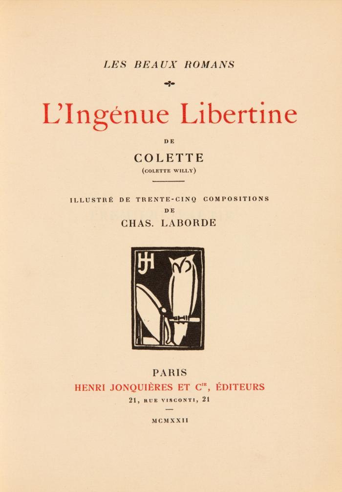 L'Ingénue Libertine.