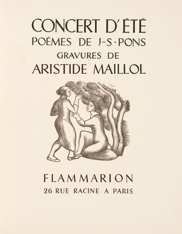 Concert d'été. Poèmes.