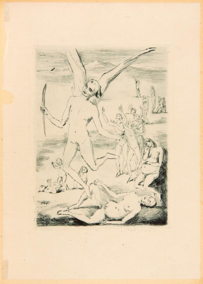 Das Märchen aus Heinrich von Ofterdingen. Radierungen von Felix Meseck.